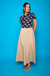 Blaues Poloshirt Santa Pola